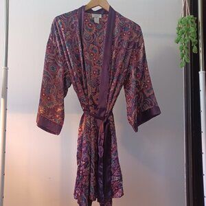 Vintage silk robe